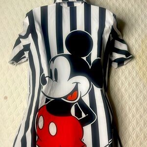 Mickey Mouse Striped T-Shirt